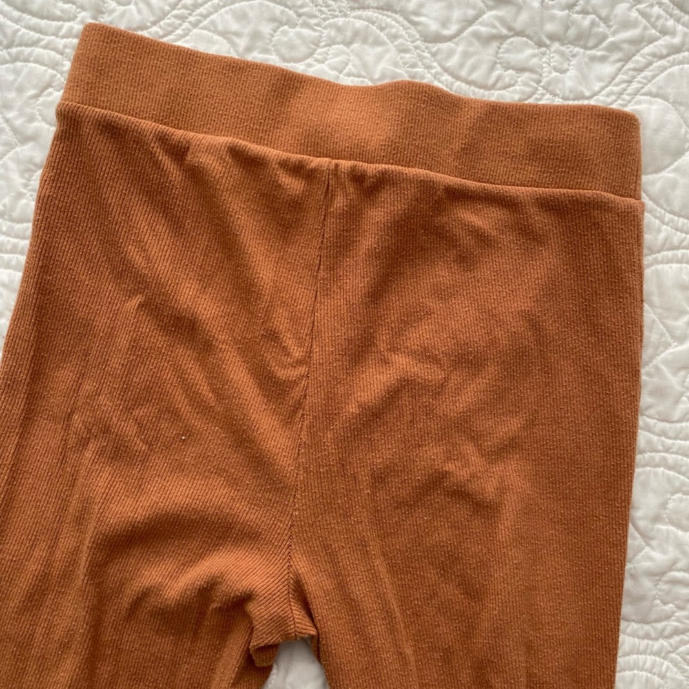 Orange bell bottoms